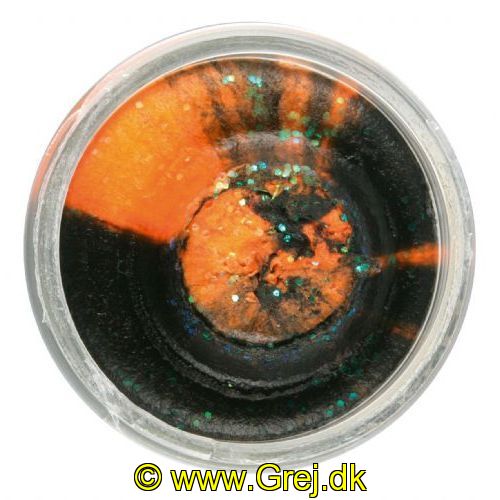 028632022351 - PowerBait med glimmer - BLACK / ORANGE