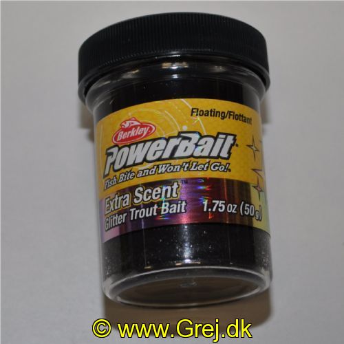 028632022382 - PowerBait med glimmer - BLACK