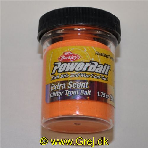 028632022597 - PowerBait med glimmer - FLOURESENT ORANGE med ost