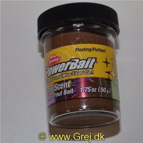 028632022788 - PowerBait med glimmer - TROUT PELLET (brun)