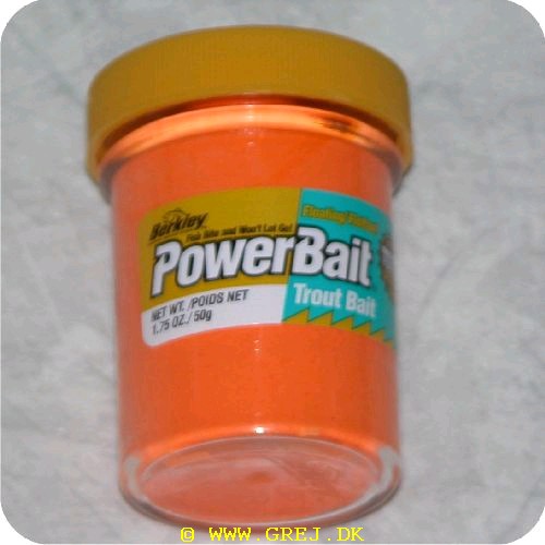 028632025024 - PowerBait uden glimmer - FLUORESCENT ORANGE