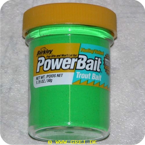 028632059241 - PowerBait uden glimmer - SPRING GREEN