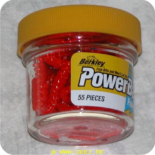 028632149133 - Berkley Powerbait Power Horney Worm - Red/Rød
Powerbait Honey Worms er 100 % realistiske af udseeendet. En ideel lokkemad til at have på krogen. forfang eller kombineret med ægte orme
55stk