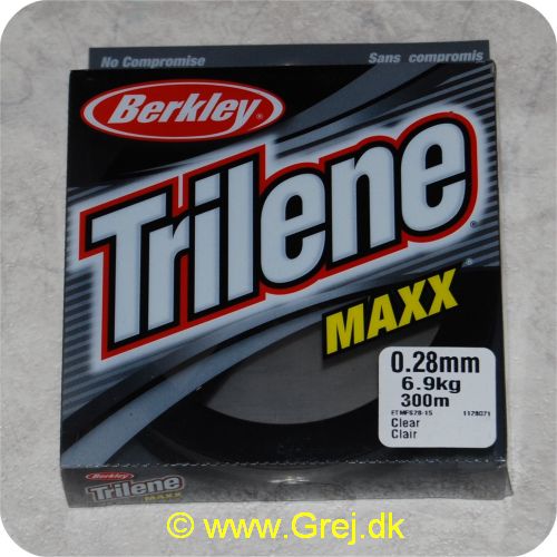 028632213681 - Berkley Trilene Maxx - 0,28mm - 6,9 kg - Klar nylonline