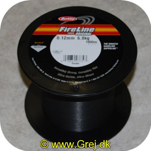 028632237793 - Berkley Fireline-Smoke-0,12 mm 6,8 kg