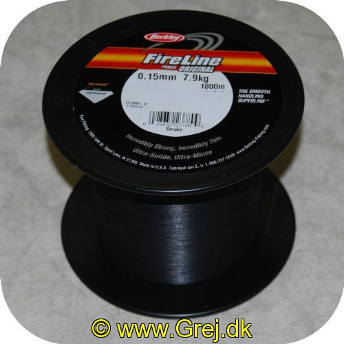 028632237809 - Berkley Fireline-Smoke-0,15 mm 7,9 kg