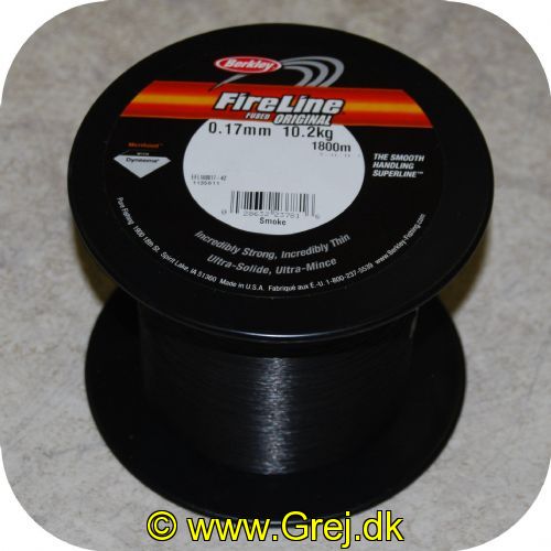 028632237816 - Berkley Fireline-Smoke-0,17 mm 10,2 kg
