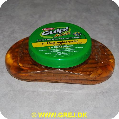 028632245781 - Gulp Alive - Nightcrawler (Lakseorm) - Pumpkinseed - 15 cm
<BR>
<BR>
GULP Alive ser levende ud - føles levende og smager som fiskens naturlige føde. Ny forbedret smag samt endnu bedre bevægelser i vandet gør GULP Alive til perfekte kopier af fiskenes naturlige føde.<BR>
GULP Alive holder bare meget længe og når der er fisket med den i ca. 1 times tid tager man den af og ligger den i spanden igen og tager så en abden så den igen bliver fyldt med lokkemidlet.<BR><BR>
De nye GULP Alive svømmer rundt i en spand fyldt med GULP væske og når du er færdig med dit fiskeri, lægger du blot agnet tilbage i spanden igen og efter et par timer er den igen fyldt med den forførende duft og smag af GULP Alive.<BR><BR>
Ekstrem lang holdbarhed - både på krogen og i spanden.<BR><BR>
Gulp Alive er 100% Biologisk nedbrydelig.