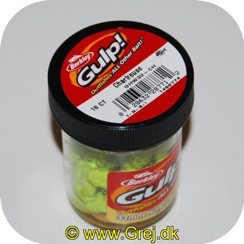 028632287712 - Berkley Gulp - 33mm lange - 18 stk. - Honeyworm - Chartreuse
<BR>
<BR>
Ny lækker Honeyworm fra Gulp! - Perfekt til P&T søens ørreder. Fede farver og tiltrækkende duft.
10 Honeyworms i hvert glas.