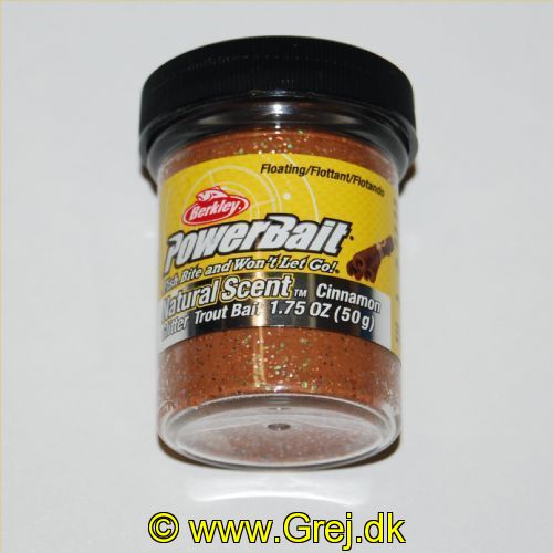 028632306642 - PowerBait med glimmer - CINNAMON (kanel)