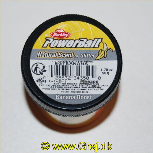 028632343500 - PowerBait med glimmer - BANANA BOOST (Fluo Orange)