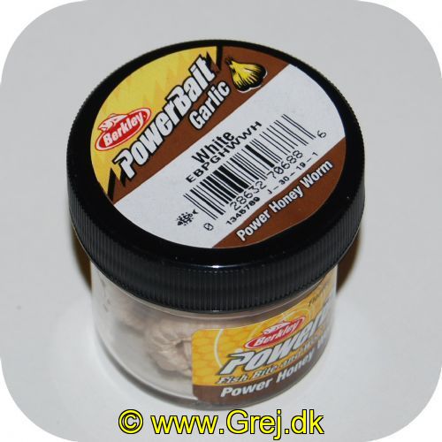 028632706886 - Berkley Power Honey Worm med Hvidløg - Hvid
Powerbait Honey Worms er 100 % realistiske af udseeendet. En ideel lokkemad til at have på krogen. forfang eller kombineret med ægte orme
55stk