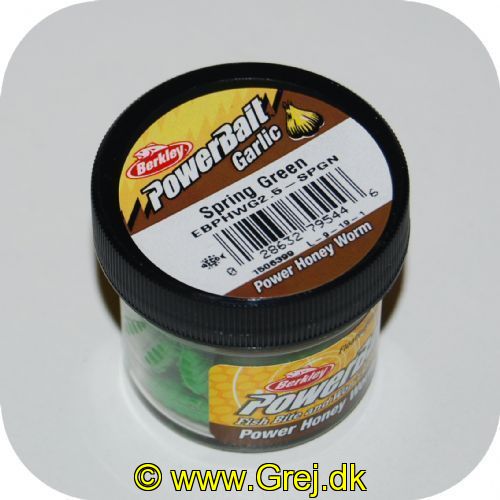 028632795446 - Berkley Power Honey Worm med Hvidløg - 55 stk. - Spring Green
<BR>
Powerbait Honey Worms er 100 % realistiske af udseeendet. En ideel lokkemad til at have på krogen. forfang eller kombineret med ægte orme
55stk