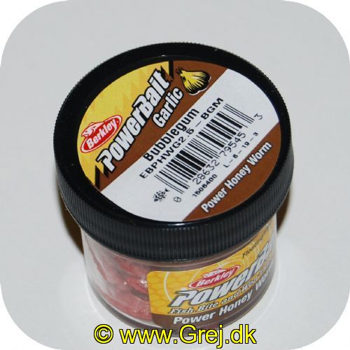 028632795453 - Berkley Power Honey Worm med Hvidløg - 55 stk. - Bubblegum
<BR>
Powerbait Honey Worms er 100 % realistiske af udseeendet. En ideel lokkemad til at have på krogen. forfang eller kombineret med ægte orme
55stk