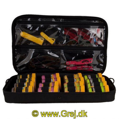 028632797433 - JAR BAIT FOLDER 1490/Powerbait mappe til optil 16 powerbait glas og også godt plads til ekstra værkt