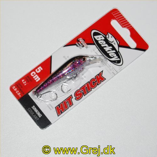 028632936672 - Berkley Hot Stick wobler - 5 cm - 4,2 g - Rainbow Trout - Synkende (Sinking) - Dybde: 0,8-2m