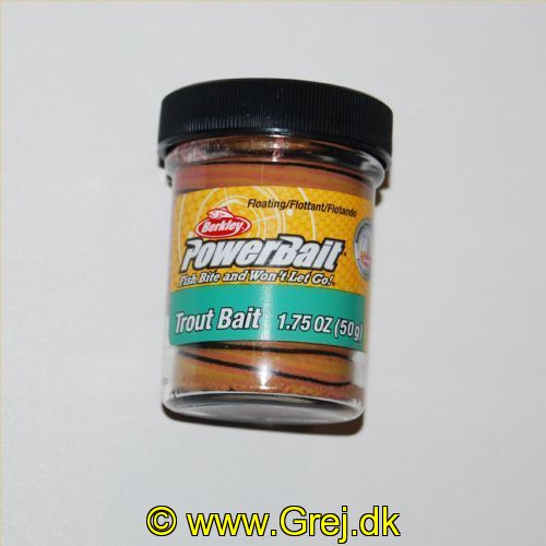 028632950791 - PowerBait uden glimmer - Showtime Shine (orange / gul / sort)