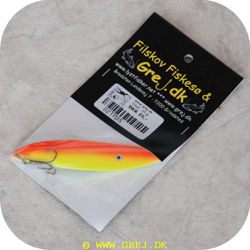 02TR35 - Trout 35g orange/gul