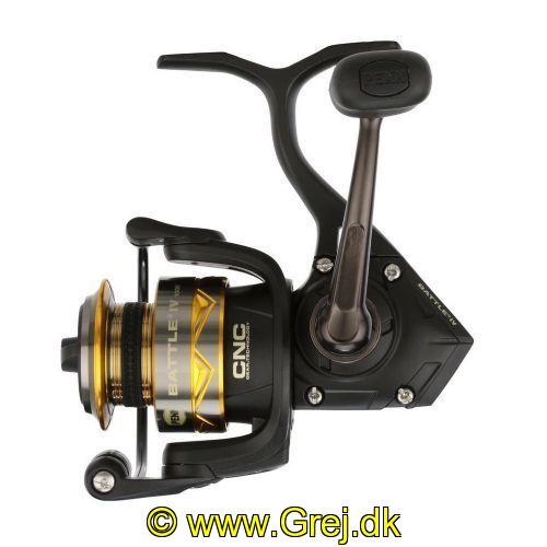 031324003460 - Penn Battle IV 1000 - frontbremse - Gear Ratio: 5.2:1 - Mono: 0,20mm/130m - Vægt: 222g