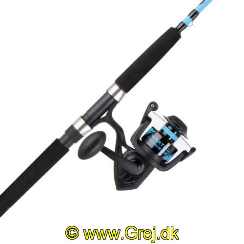 031324174559 - Penn Wrath Pirkestang - 7 fod  - Kastevægt 30-50LBS + Penn Wrath 6000 spinnehjul