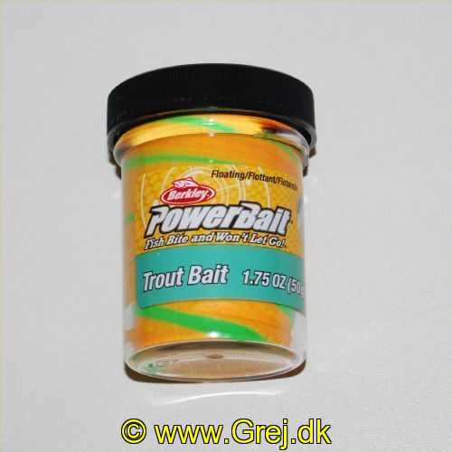 036282145467 - PowerBait uden glimmer - Crazy Carnival (orange / grøn)