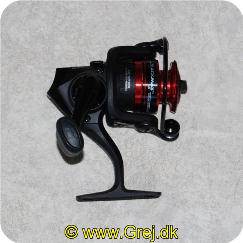 036282324671 - Abu Garcia Black Max 5 spinnehjul BMAXSP5 - Gear Ratio: 5.2:1 - 4 lejer - vægt: 181gr - line kapacitet: mono 0.18mm-100m - flet 0.10mm-150m.