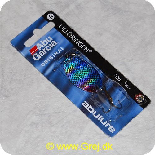 036282852693 - Abu Garcia original Lilløringen blink - 10 gram - Sølv/blå/rød Flash