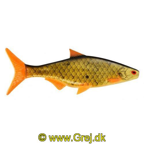 039984732423 - Storm R.I.P. Roach CRUC	21 cm	127 g
Eaten by fish not man...
Denne naturlige efterligning af en skalle er designet til at være så realistisk som mulig vis det ultra realistiske 3D-design i flere farver. 
Ved spinstop synker R.I.P. Roach med et naturligt svømme-mønster.
Ved langsom indspinning bibeholdes det samme mønster. og ved hurtig indspinning giver det action til hele agnen.
Helt ideelt sættes den sammen med R.I.P. Multi-Depth Screw systemet eller et andet rig-system for fuld kontrol i alle dybder.
