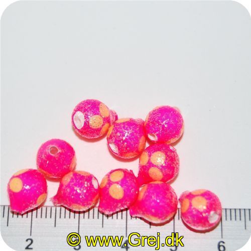 042965192086 - Corky perler - Yakima Perler - str.12 - Glitter Pink Chr Spot - 10 stk
Hæjkvalitets perler
Til forfang eller spinnebygning
Kan med fordel bruges til fluebinding.
Billedet nr.2 er taget med UV-lygte.
