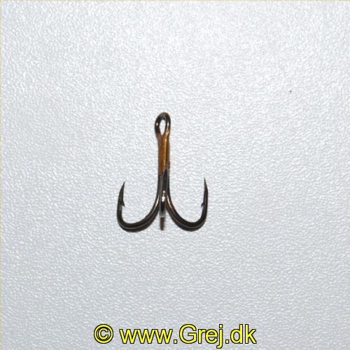 047708129459 - T-PACK - LAZER 2X TREBLE REG SHANK CURVED POINT - Model:L374TH-6 - BRONZE - Enheder per pakke: 20
