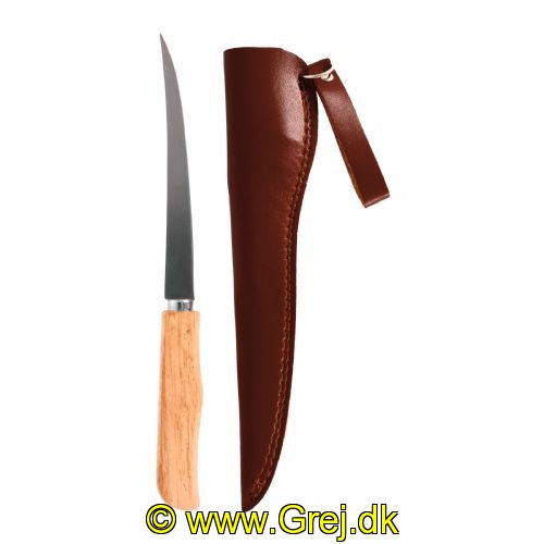 047708707534 - TOOLS - WOOD HANDLE FILLET KNIFE-6" BLADE - Model:03050-002 - STAINLESS STEEL