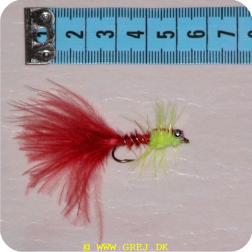 1317 - Fritz Streamer Str. 6 Bead Eye Montana Red