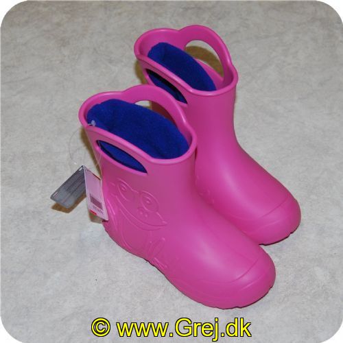2010000000205 - Super Light Børne Støvler str. 28-29 - Pink 
Letvægts støvler fremstillet i EVA materiale. Der gør dem meget lette og varme - beskytter mod lave temperaturer. - Indersokken kan vaskes.
