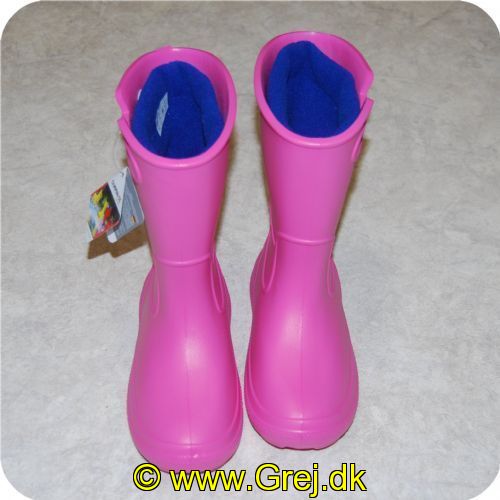 2010000000427 - Super Light Børne Støvler str. 32-33 - Pink 
Letvægts støvler fremstillet i EVA materiale. Der gør dem meget lette og varme - beskytter mod lave temperaturer. - Indersokken kan vaskes.