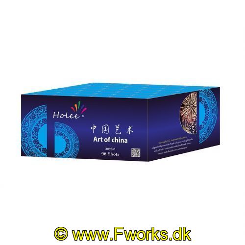 2096M - Holee Fyrværkeri - Model: 2096M - Art of China - 96 skuds batteri - NEM 672g