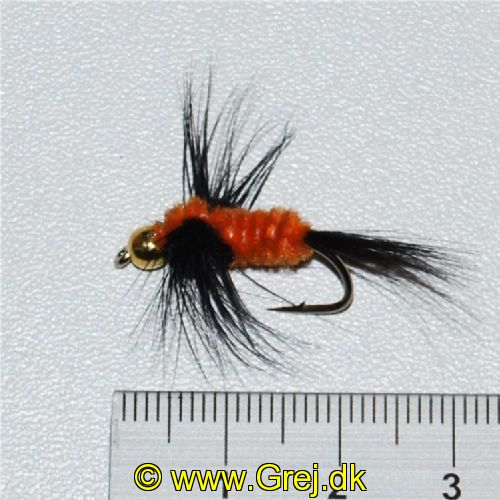2B0051 - Montana Orange/Black Str. 10