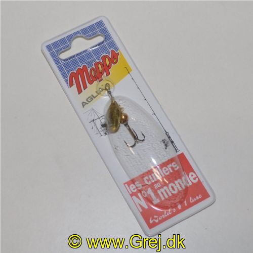 3700731802184 - Mepps Aglia - Str. 0 - 2,5 gram - Golden/Gylden