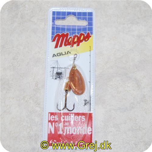 3700731802368 - Mepps Aglia<LI>Str. 2 (4.5 gram) Kobber