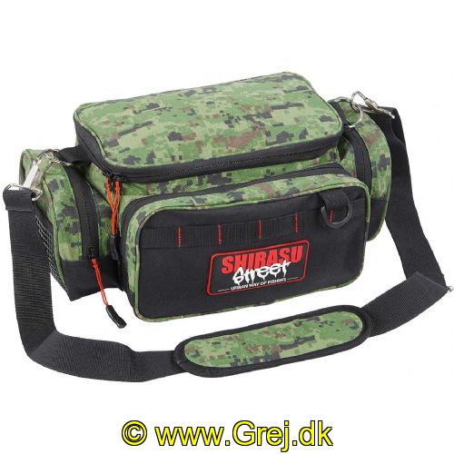 4005652008967 - Shirasu Street Organizer - Camo grejtaske med 2 grejbokse i - Str. S - 119360050