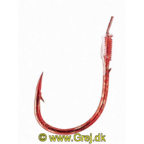 4005652107370 - Camtec Speci bombarda forfang - Længde:200cm. - Farve:Rød - 001 7810 104<br>Camtec Speci Trout/Sbiro red, leader length 200cm #4, 1 barb.