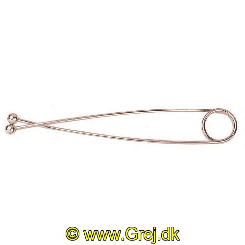 4005652153797 - Halslås - Længde:17cm. - 001 8450 014<br>Gentle throat lock 17cm