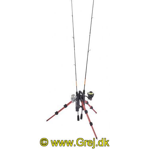 4005652161839 - Paraply stangholder - 001 6057 010<br>This telescopic rod holder can hold up to 3 rods. The special feature is that it can be folded like an umbrella. Dimensions: Minimum height: 24cm. Maximum height 49cm. Transport dimension 39cm.