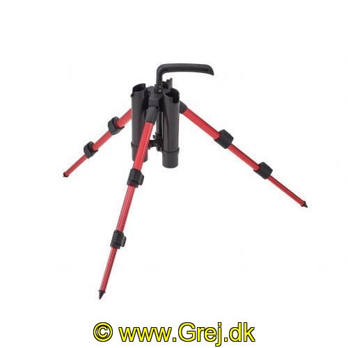4005652161839 - Paraply stangholder - 001 6057 010<br>This telescopic rod holder can hold up to 3 rods. The special feature is that it can be folded like an umbrella. Dimensions: Minimum height: 24cm. Maximum height 49cm. Transport dimension 39cm.