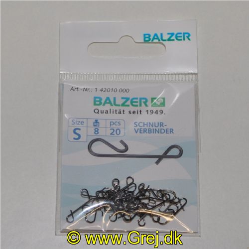 4005652198187 - No-Knot connector - Brudstyrke:8kg. - 001 4201 000<br>Line connector S
