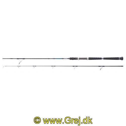 4005652818269 - Adrenalin Light 135, trolling-stang - Længde:240cm. - Vægt:247g. - Kastevægt 30-135gram. - 001 1650 240<br>Adrenalin ... only the best deserves the name Adrenalin! After the rods of the predecessor series had all lengths under 2 meters, we returned to the classic lengths in the latest Adrenalin series. The blanks are as good as unpolished and completely wrapped in carbon tape. This combination causes the blanks to be about 20% stronger than comparable rods. The rod parts are made of only the highest quality components. All reel seats and the Alconite guides are from Fuji. Inlet and trumpet ring of the inline rods are from the renowned manufacturer Seaguide. For the handles we use the proven shrink-rubber handles. Of course, all guides are underwrapped. The 4-piece travel rods have a transport length of only 70 cm and fit into any larger suitcase, saving you money when flying! 

FEATURES: Japanese IM-12 carbon fibre, Fuji reel seat, Underwound FUJI guides, All Inliner rods with Seaguide inline guides, Non-slip shrink-rubber handles, Precision put-in connections, Travelling rods with short 70 cm transport length, High quality padded bag. 

The featherweight rod blanks made from IM-12 carbon are dead fast and carry perks or rubber fish extremely long distances. However, at the same time the tip is flexible enough to facilitate excellent bait guidance and to minimise the number of fish that are lost.