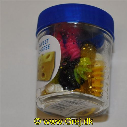 4005652829395 - Trout Collector, Trout Worms med duft - 50mm. - Vægt:1.0g. - Farve:Mix 1 - Smag/duft:Ost - 001 6069 105<br>Our Trout Collector series offers a well thought-out complete program for eminently successful fishing with softbait for trout. In addition to various softbait, we offer a selection of special hooks that are already fitted with tungsten heads. With our softbaits, the main axes are not round, but flattish, and there’s a generous distance between the slats. This design gives the Trout Collectors a unique flexibility. The baits are floaters, and when used with our tungsten hooks of varying weights, every layer of water can be fished. Our classic, which, with its slim Pin Tail and colour combinations, becomes a universal weapon. It’s most effective when the fish are reasonably active. To make your selection easier, our Trout Attack Team has put together 4 different mix packs. Each 5cm and 7cm and 4 flavors (garlic, fish, pellet and - new in the range - sweet cheese). Each assortment contains 10 Trout collectors (5 colours of 2 pieces each). Supplied in vacuum-sealed transparent boxes.