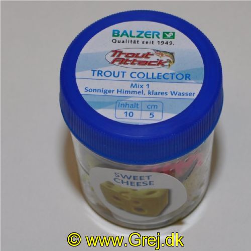 4005652829395 - Trout Collector, Trout Worms med duft - 50mm. - Vægt:1.0g. - Farve:Mix 1 - Smag/duft:Ost - 001 6069 105<br>Our Trout Collector series offers a well thought-out complete program for eminently successful fishing with softbait for trout. In addition to various softbait, we offer a selection of special hooks that are already fitted with tungsten heads. With our softbaits, the main axes are not round, but flattish, and there’s a generous distance between the slats. This design gives the Trout Collectors a unique flexibility. The baits are floaters, and when used with our tungsten hooks of varying weights, every layer of water can be fished. Our classic, which, with its slim Pin Tail and colour combinations, becomes a universal weapon. It’s most effective when the fish are reasonably active. To make your selection easier, our Trout Attack Team has put together 4 different mix packs. Each 5cm and 7cm and 4 flavors (garlic, fish, pellet and - new in the range - sweet cheese). Each assortment contains 10 Trout collectors (5 colours of 2 pieces each). Supplied in vacuum-sealed transparent boxes.