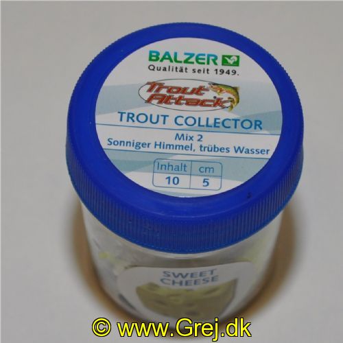 4005652829401 - Trout Collector, Trout Worms med duft - 50mm. - Vægt:1.0g. - Farve:Mix 2 - Smag/duft:Ost - 001 6069 205<br>Our Trout Collector series offers a well thought-out complete program for eminently successful fishing with softbait for trout. In addition to various softbait, we offer a selection of special hooks that are already fitted with tungsten heads. With our softbaits, the main axes are not round, but flattish, and there’s a generous distance between the slats. This design gives the Trout Collectors a unique flexibility. The baits are floaters, and when used with our tungsten hooks of varying weights, every layer of water can be fished. Our classic, which, with its slim Pin Tail and colour combinations, becomes a universal weapon. It’s most effective when the fish are reasonably active. To make your selection easier, our Trout Attack Team has put together 4 different mix packs. Each 5cm and 7cm and 4 flavors (garlic, fish, pellet and - new in the range - sweet cheese). Each assortment contains 10 Trout collectors (5 colours of 2 pieces each). Supplied in vacuum-sealed transparent boxes.