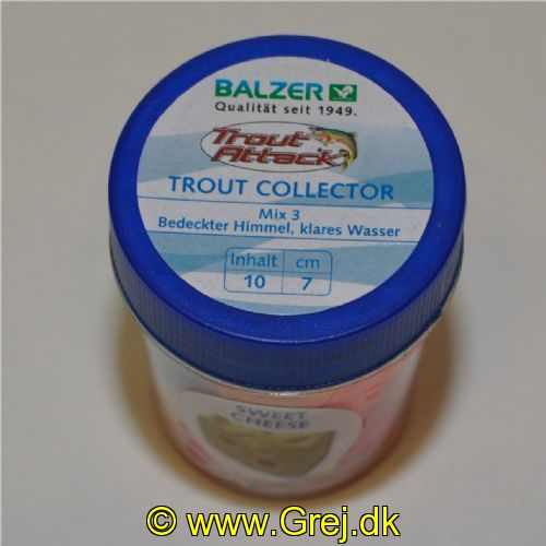 4005652829463 - Trout Collector, Trout Worms med duft - 70mm. - Vægt:1.5g. - Farve:Mix 3 - Smag/duft:Ost - 001 6069 307<br>Our Trout Collector series offers a well thought-out complete program for eminently successful fishing with softbait for trout. In addition to various softbait, we offer a selection of special hooks that are already fitted with tungsten heads. With our softbaits, the main axes are not round, but flattish, and there’s a generous distance between the slats. This design gives the Trout Collectors a unique flexibility. The baits are floaters, and when used with our tungsten hooks of varying weights, every layer of water can be fished. Our classic, which, with its slim Pin Tail and colour combinations, becomes a universal weapon. It’s most effective when the fish are reasonably active. To make your selection easier, our Trout Attack Team has put together 4 different mix packs. Each 5cm and 7cm and 4 flavors (garlic, fish, pellet and - new in the range - sweet cheese). Each assortment contains 10 Trout collectors (5 colours of 2 pieces each). Supplied in vacuum-sealed transparent boxes.