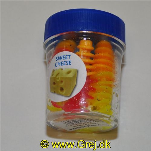 4005652829487 - Trout Collector, Trout Worms med duft - 70mm. - Vægt:1.5g. - Farve:Mix 4 - Smag/duft:Ost - 001 6069 407<br>Our Trout Collector series offers a well thought-out complete program for eminently successful fishing with softbait for trout. In addition to various softbait, we offer a selection of special hooks that are already fitted with tungsten heads. With our softbaits, the main axes are not round, but flattish, and there’s a generous distance between the slats. This design gives the Trout Collectors a unique flexibility. The baits are floaters, and when used with our tungsten hooks of varying weights, every layer of water can be fished. Our classic, which, with its slim Pin Tail and colour combinations, becomes a universal weapon. It’s most effective when the fish are reasonably active. To make your selection easier, our Trout Attack Team has put together 4 different mix packs. Each 5cm and 7cm and 4 flavors (garlic, fish, pellet and - new in the range - sweet cheese). Each assortment contains 10 Trout collectors (5 colours of 2 pieces each). Supplied in vacuum-sealed transparent boxes.